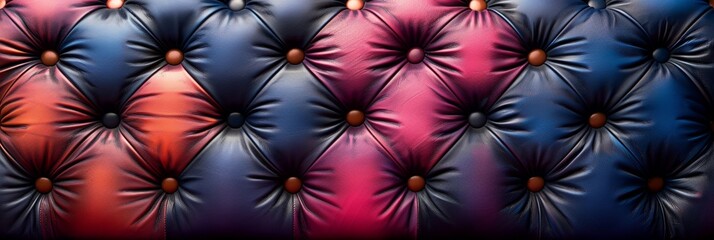 Fototapeta premium Vibrant leather texture with wire fence design