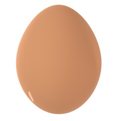 Egg isolated on white background