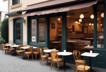 Charming Europeanstyle Cafe With Outdoor Seating A (4) 1