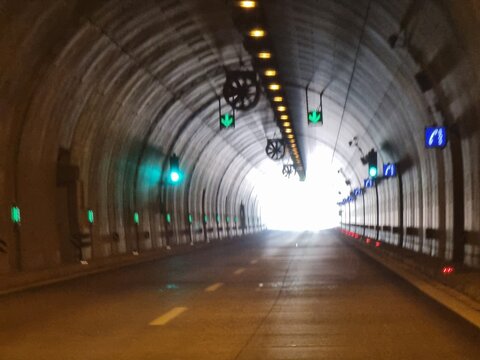 road street highway egnatia in greece