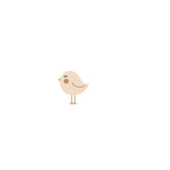 Little bird. iluustration