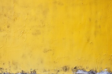 Yellow wall texture rough background dark concrete floor old grunge background painted color stucco texture with copy space empty blank copyspace