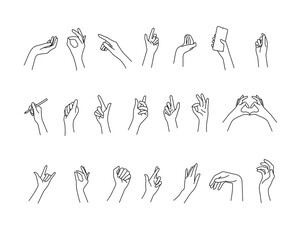 linear gesture hands set.eps