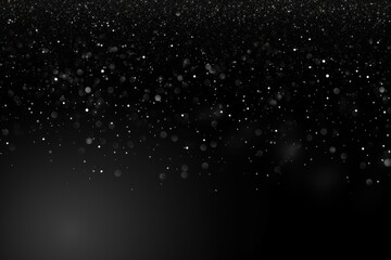 Black gradient sparkling background illustration with copy space texture for display products blank copyspace for design text photo website web banner 