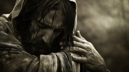 jesus close up photos and illustrations depict real sacrifice for human life