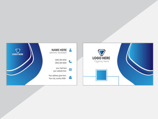 Professional modern business card