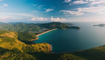 paisaje pintoresco oceano y montanas viajes y aventuras alrededor del mundo islas de tailandia phuket