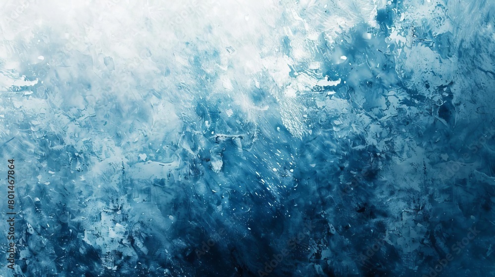 Poster grungy blue and white abstract texture background with soft noise and bright shine grainy gradient w