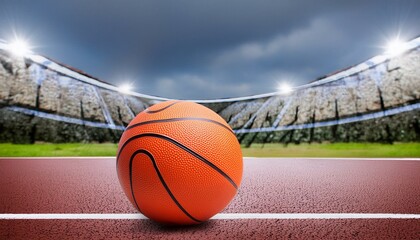 Center Court Focus: A Basketball's Perspective