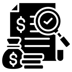 Assessment Diligence  Icon Element For Design