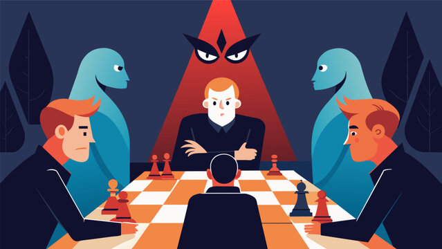 The tension was palpable as players watched their remaining opponents carefully anticipating their next fearbased move..