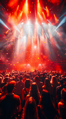 Vibrant Crowd at DJ Stage