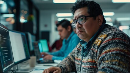 Hispanic Male Developer
