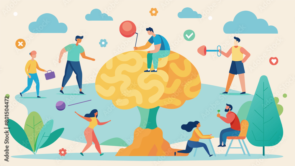 Poster a communitybased program that combines physical exercise social activities and brain games to promot