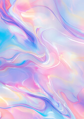 Abstract background with watercolor marble swirls in rainbow hues
