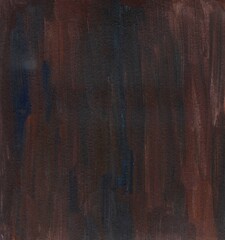 Brown background, abstract background painted with gouache paints