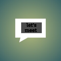 illustration of an speech bubble