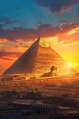 Pyramids, pharaohs, hieroglyphics