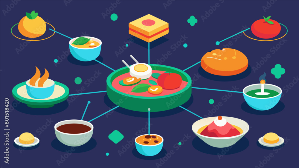 Poster a cooking simulation where players use neural connections to accurately replicate the flavors and te