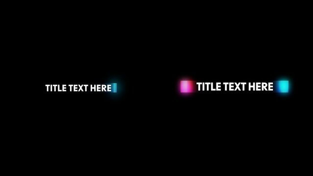 Bright Colorful Lower Third Bundle