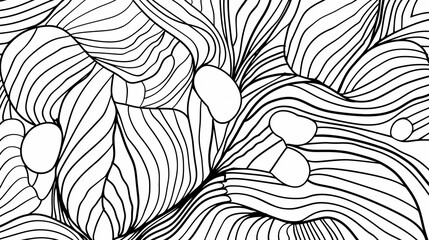 Adult colouring book page	
