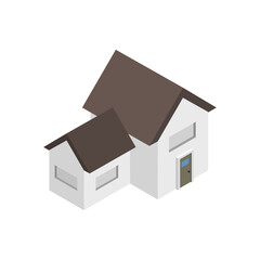 Modern house isometric