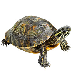 Obraz premium Turtle isolated on white or transparent background