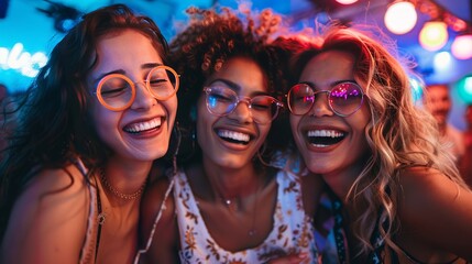 girlfriends partying hard at the beach club, summer, loving, life, dream, living, vacation, break, gay, LGBTQ+, 