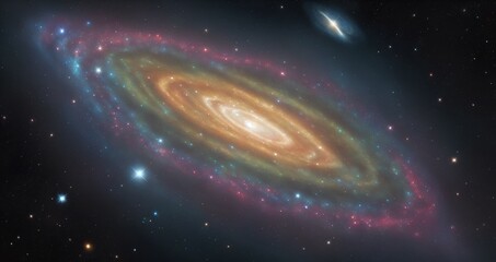 space galaxy in space