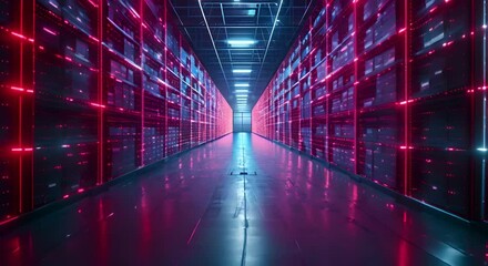 Efficient warehouse system with IoT devices for data flow and predictive maintenance. Concept Warehouse Management, IoT Devices, Data Flow, Predictive Maintenance, Efficient System