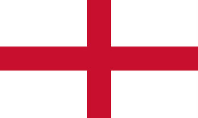 Naklejka premium Flag of England. English flag. European country