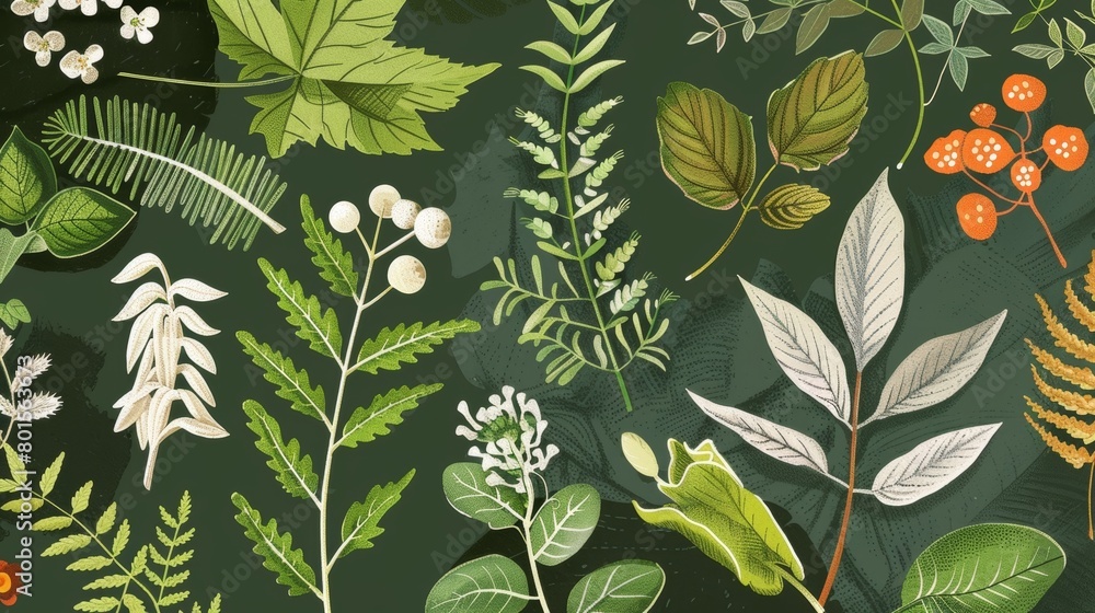 Poster an infographic in the guide showcasing common poisonous plants and their distinct characteristics to