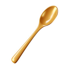 wooden spoon isolated on white