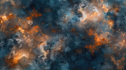 Sky Nebula, Seamless Texture