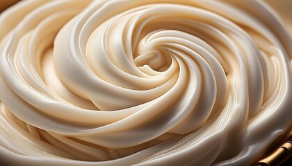 vanilla frosting swirling background