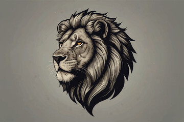 lion head portrait © MDNAZMUL