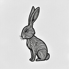 Fuzzy Bunny Fun: A Collection of Trendy Cartoon Hares