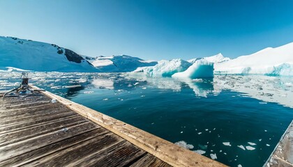 unveiling the hidden danger of icebergs and their connection to global warming made with generative ai technology