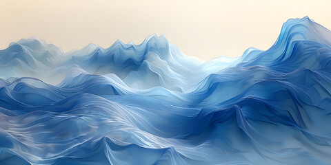 Obraz premium Ethereal Digital Haven