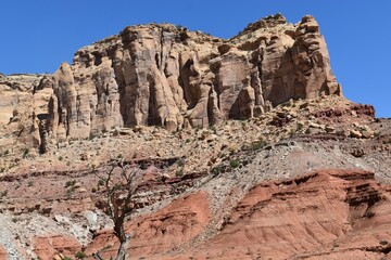 Fototapeta premium Monolith in the Utah Desert 
