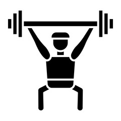 Weightlifting Icon Design