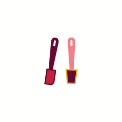 kitchenware beater flat icon with long shadow Vector