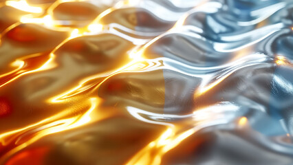 Illustration of a multicolored gradient for design,Generated by AI