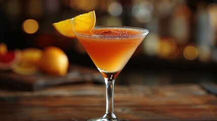 Close Up of a Drink on a Table