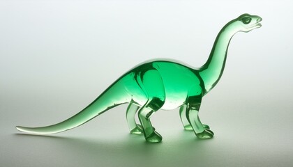 Obraz premium Glass Dinosaur