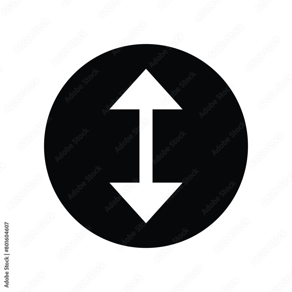 Aufkleber double arrow icon. thin line art image. 2 side arrow for illustration of width, length, height. cont