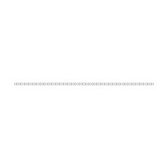 Abstract frame divider border horizontal line vector shape icon for decorative vintage doodle element for design in vector illustration