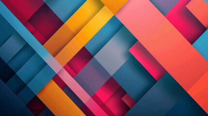 A colorful abstract painting with a lot of different colors and shapes