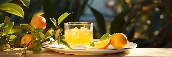 A loquat slice placed on a refreshing plate, with a few loquat seeds nearby, and a sprinkle of sugar on top, on a sunny outdoor table.