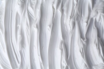 Texture of body care cream as background, top view